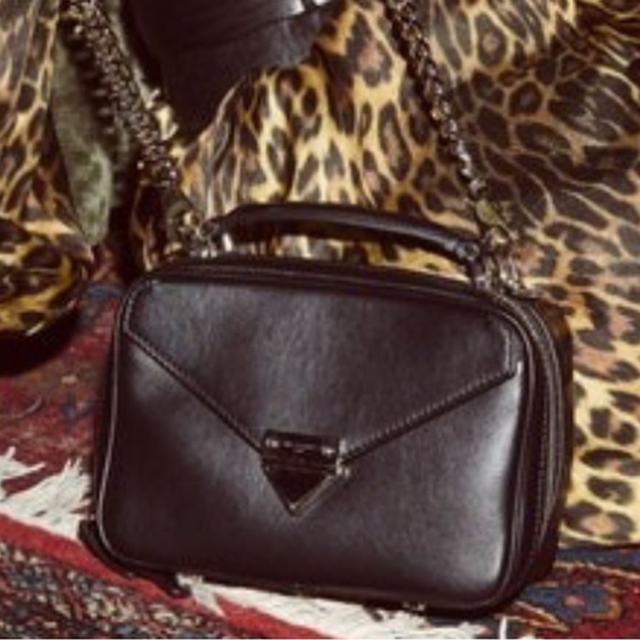 The Kooples Barbara leather bag with silver accents - Picture 10 of 10